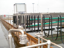 Rectangular Scraper Bridges in a Wastewater Treatment plant